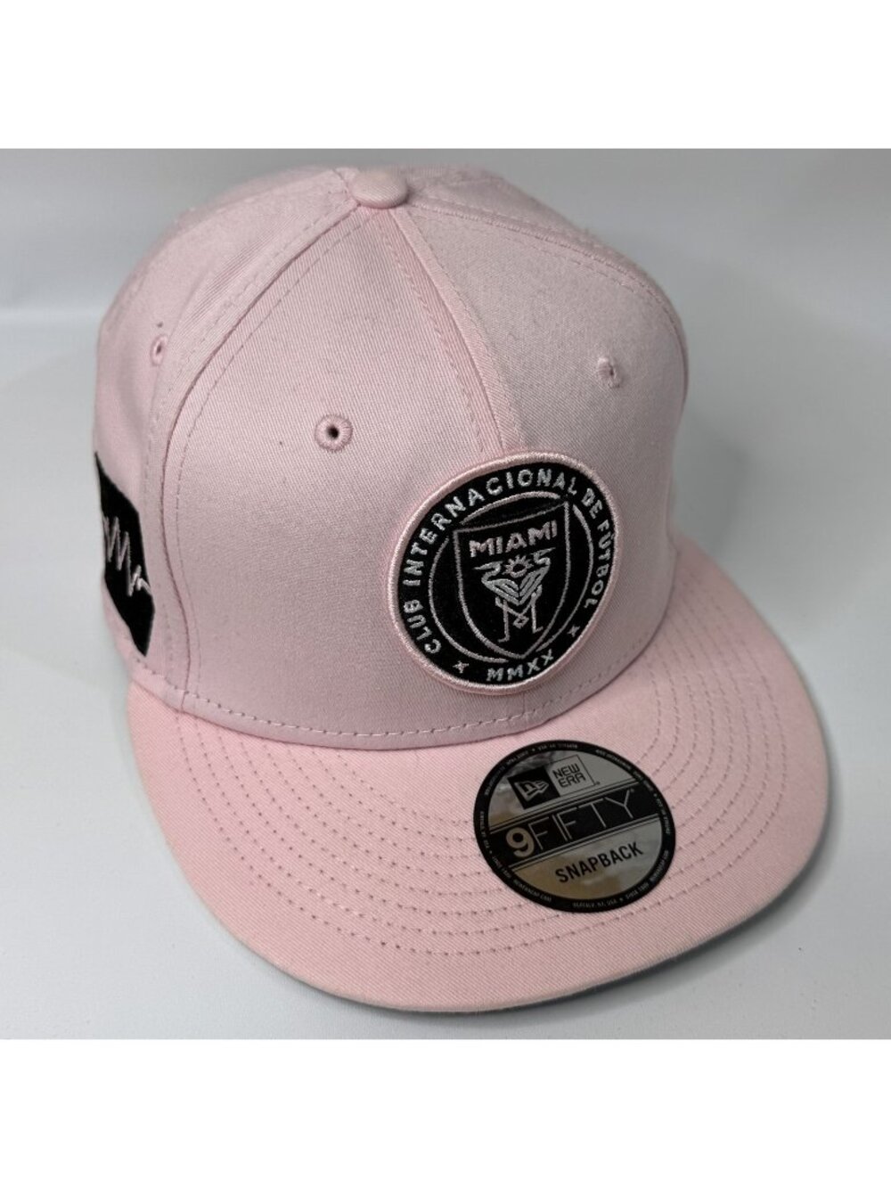 Inter Miami CF New Era 9FIFTY Pink MLS Snapback Hat One Size